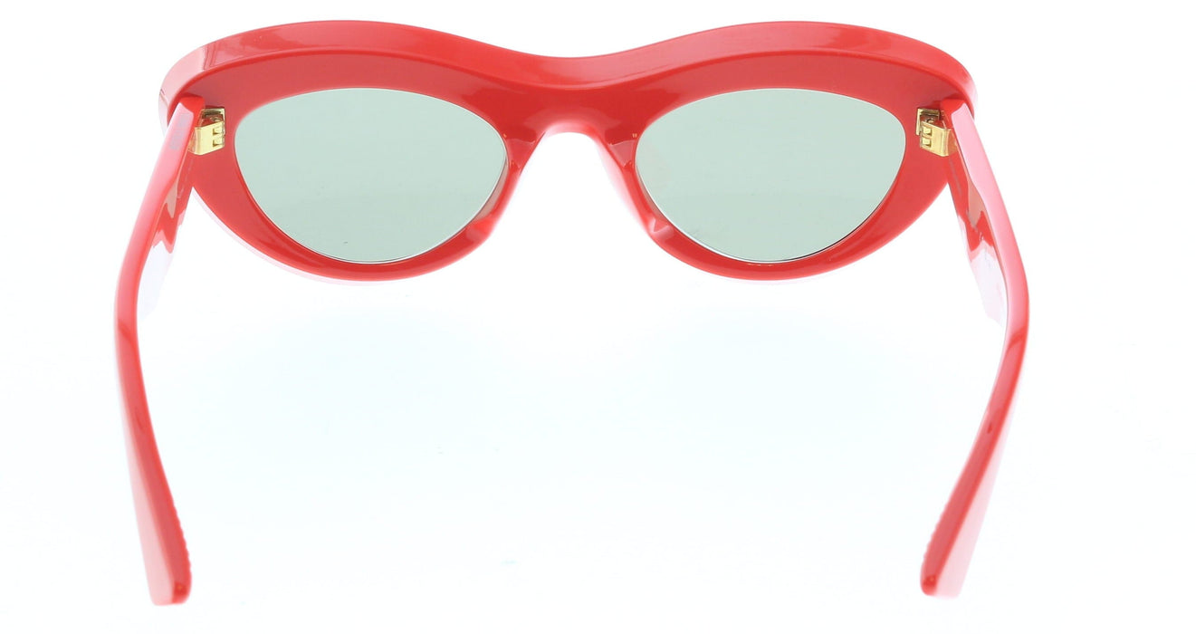 Bottega Veneta BV1325S-003 Bold Red Cat-Eye Sunglasses  Dark