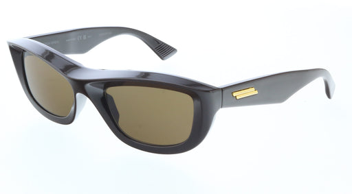 Bottega Veneta BV1326S-002 Bold Square Brown Sunglasses