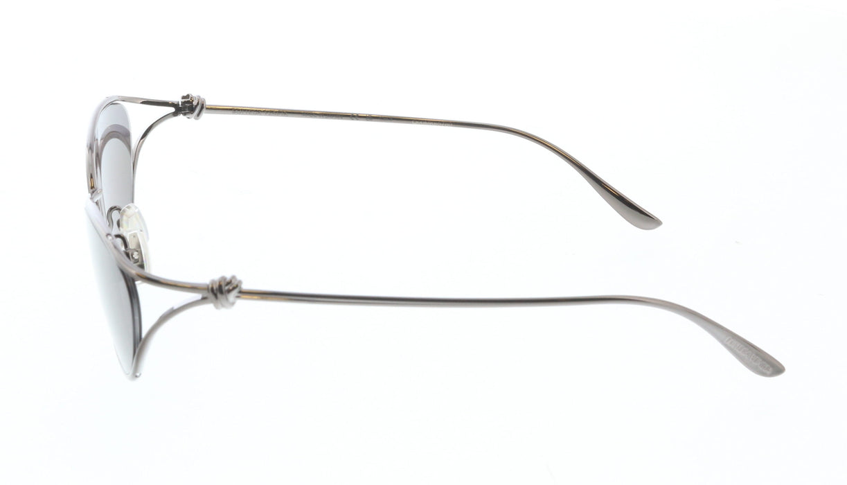 Bottega Veneta BV1330S-001 Chic Metal Cat-Eye Sunglasses