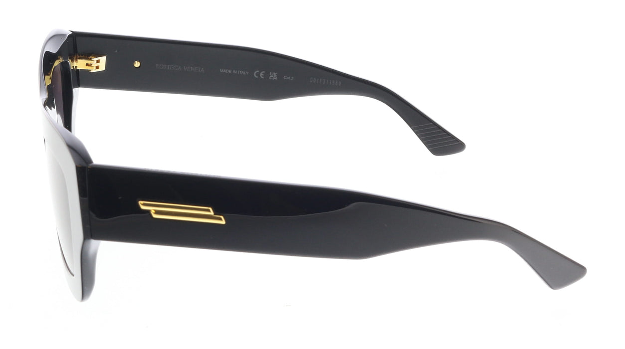 Bottega Veneta BV1357S-001 Bold Oversized Black Square