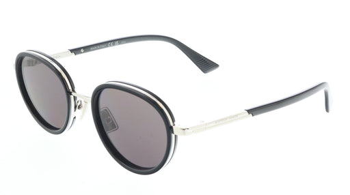 Bottega Veneta BV1372S-001 Retro Black Round Sunglasses