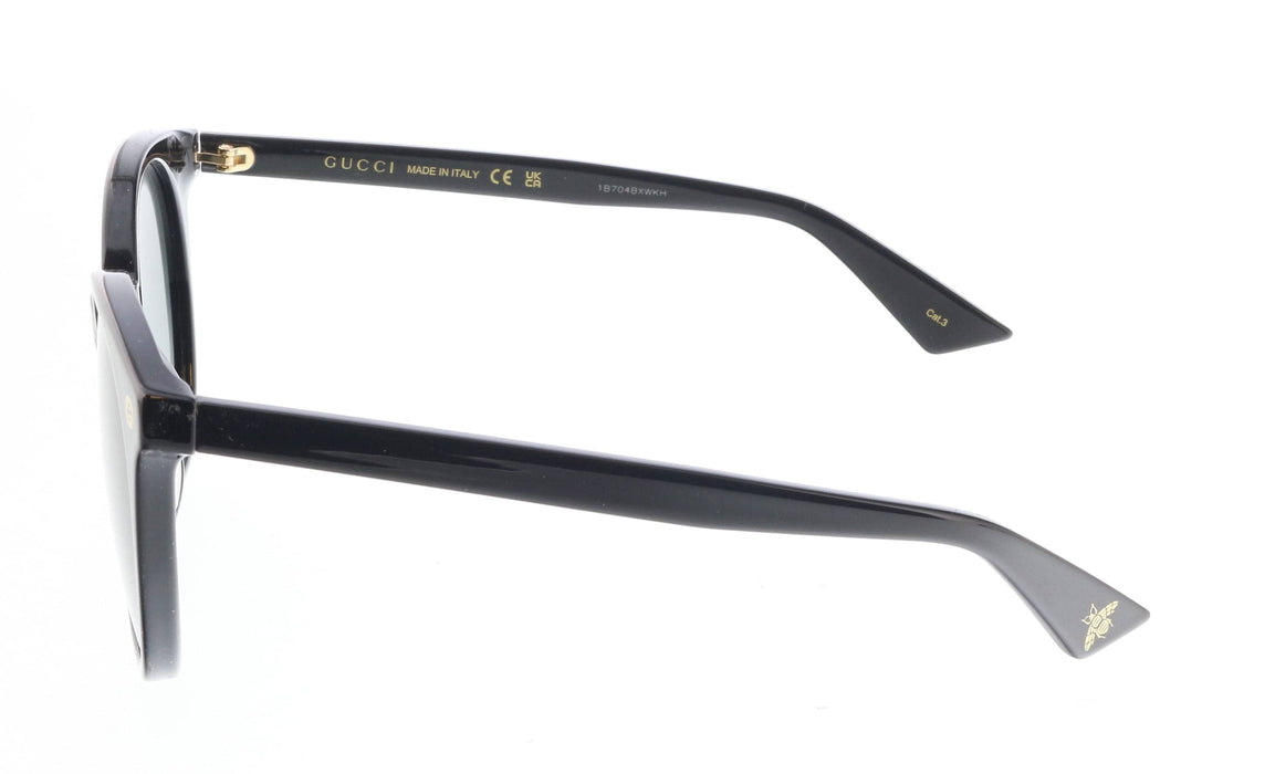 Gucci GG0091S-001  Black Round Sunglasses Timeless Italian Luxury