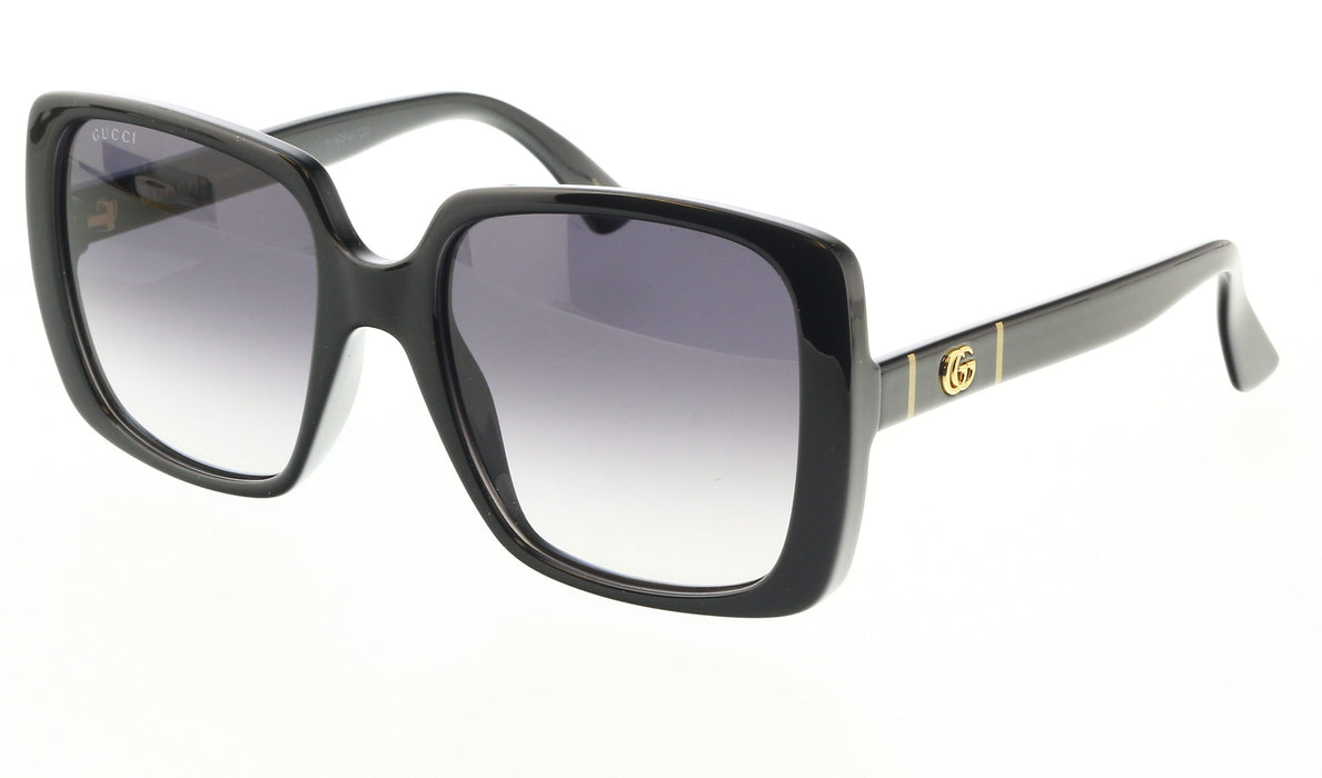 Gucci GG0632S-001 Oversized Black Square Sunglasses