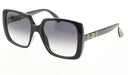 Gucci GG0632S-001 Oversized Black Square Sunglasses