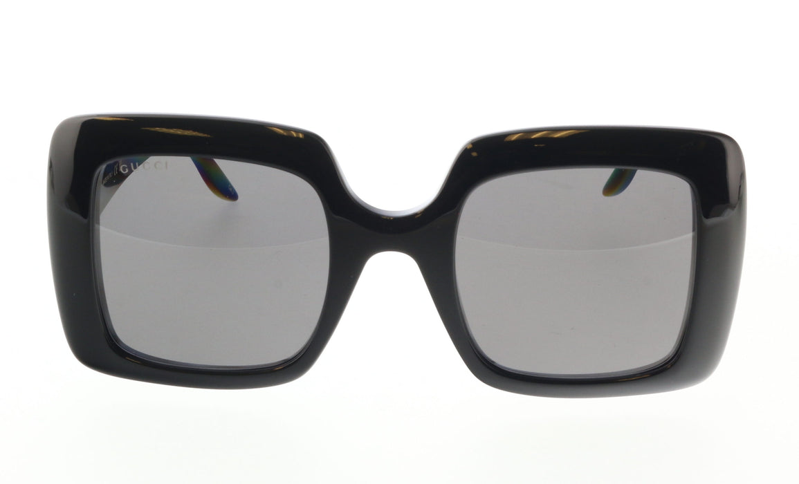 Gucci GG0896S-001 Oversized Square Black Sunglasses with Dark Solid Lenses