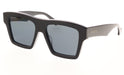 Gucci GG0962S-005 Bold Matte Black Angular Frame Sunglasses for Men