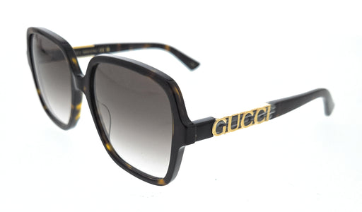 Gucci GG1189S-003 Oversized Square Brown Gradient Sunglasses Luxury Statement