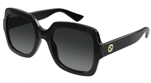 Gucci GG1337S-002 Black Square Ladies Sunglasses