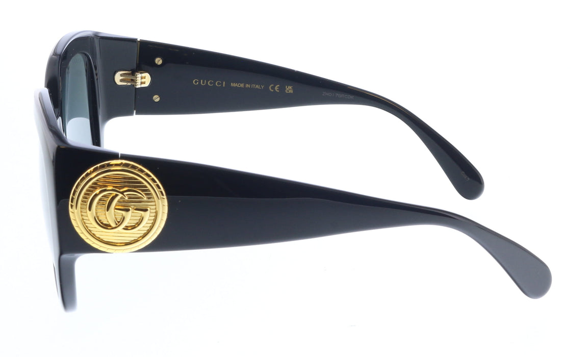 Gucci GG1407S-001 Black Square Ladies Sunglasses