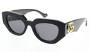 Gucci GG1421S-001 Black cat eye Ladies Sunglasses