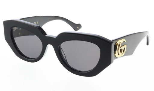 Gucci GG1421S-001 Black cat eye Ladies Sunglasses