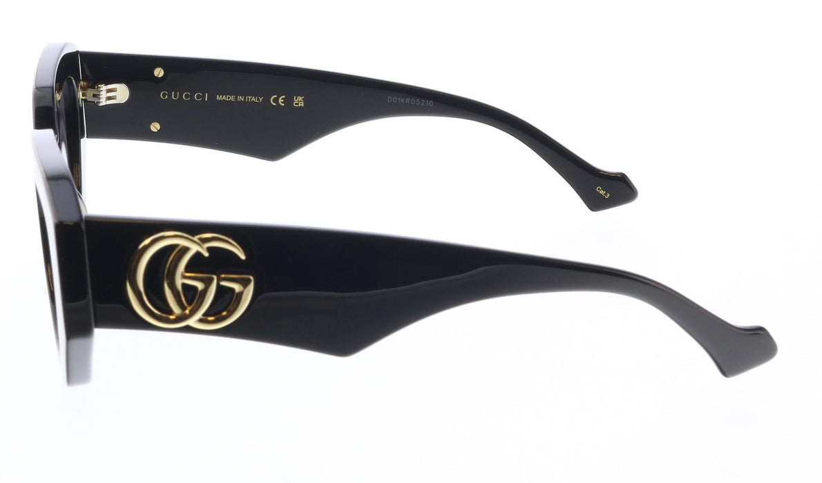 Gucci GG1421S-001 Black cat eye Ladies Sunglasses