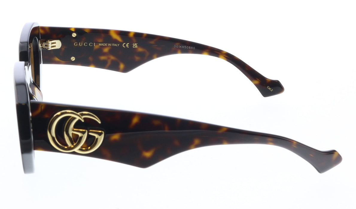 Gucci GG1421S-002 Havana cat eye Ladies Sunglasses