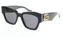 Gucci GG1422S-001 Black cat eye Ladies Sunglasses
