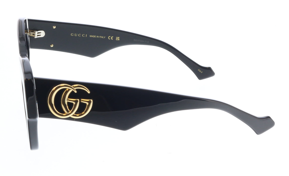 Gucci GG1422S-001 Black cat eye Ladies Sunglasses