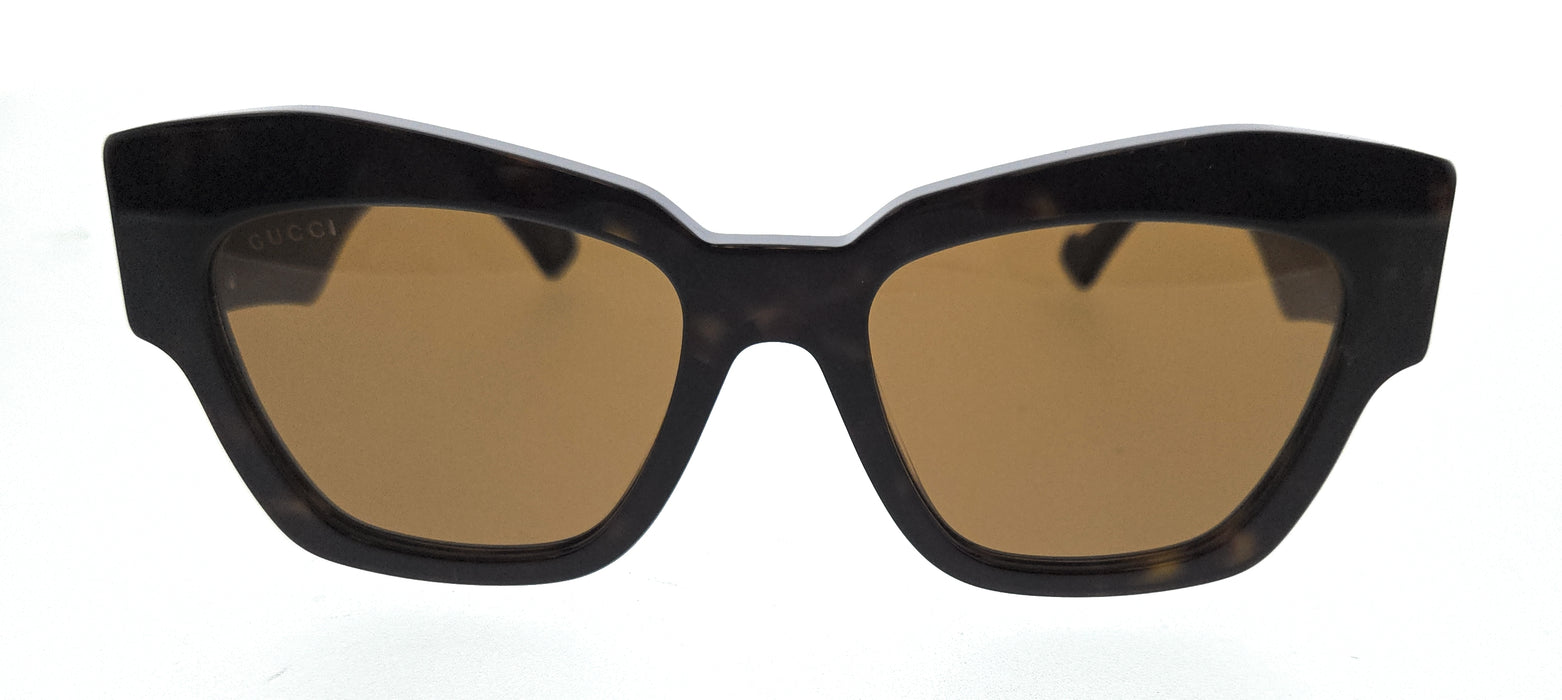 Gucci GG1422S-003 Havana cat eye Ladies Sunglasses