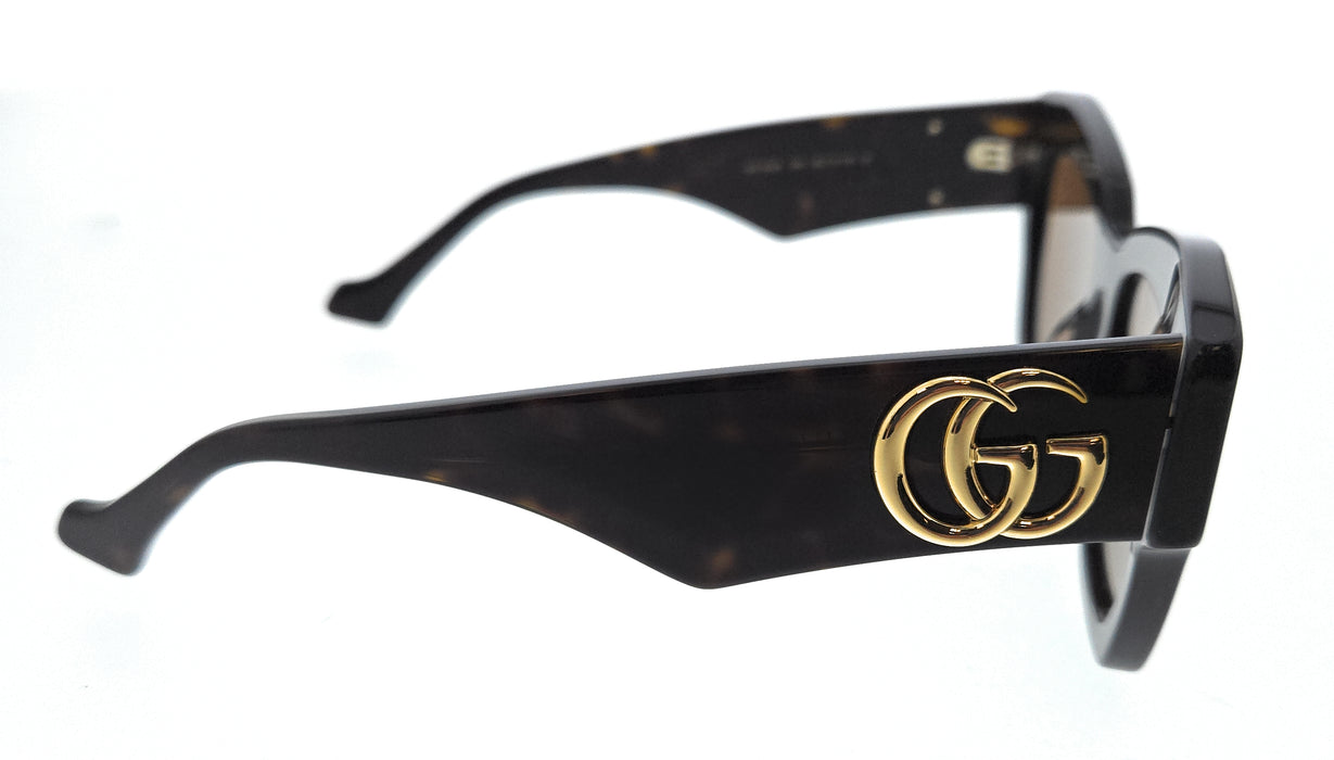 Gucci GG1422S-003 Havana cat eye Ladies Sunglasses