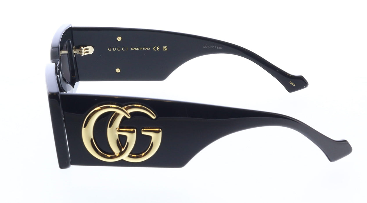 Gucci GG1425S-001 Black square Ladies Sunglasses
