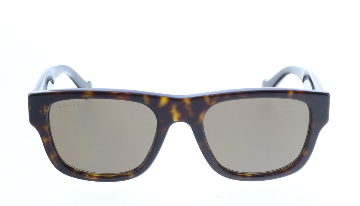 Gucci GG1427S-003 Havana square Mens Sunglasses
