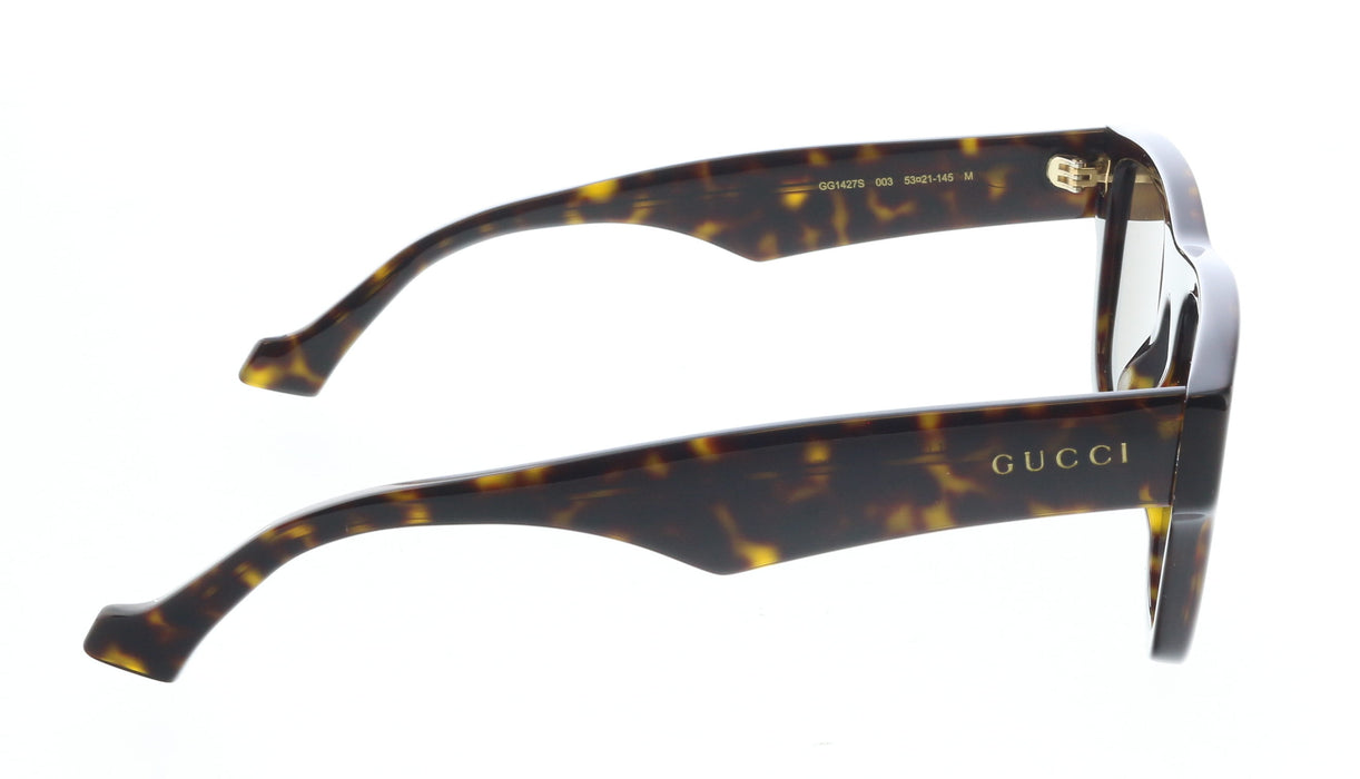 Gucci GG1427S-003 Havana square Mens Sunglasses