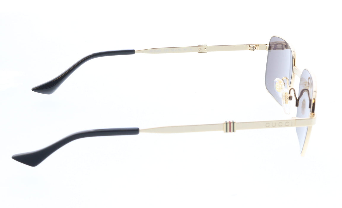 Gucci GG1495S-001 Gold square Mens Sunglasses