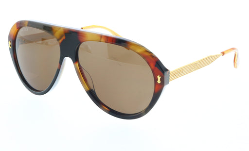 Gucci GG1515S-002 Havana aviator Mens Sunglasses