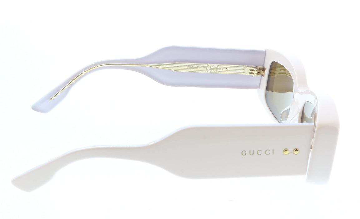Gucci GG1528S-003 Pink & Gold square Ladies Sunglasses