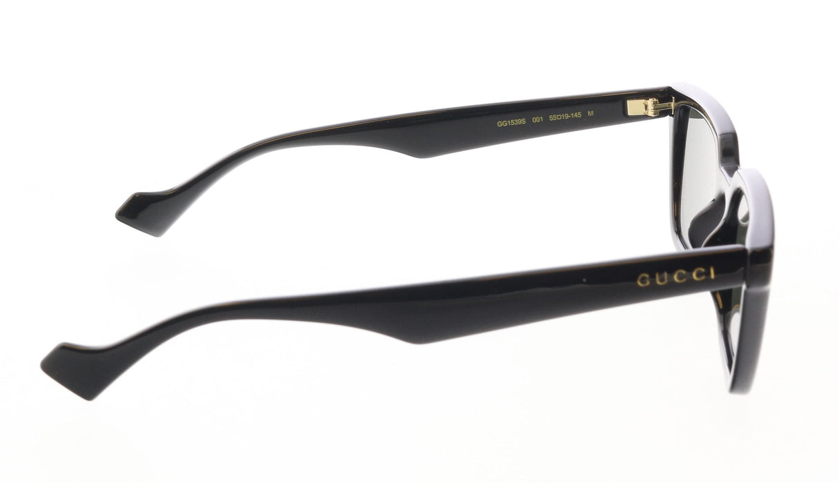 Gucci GG1539S-001 Black square Mens Sunglasses