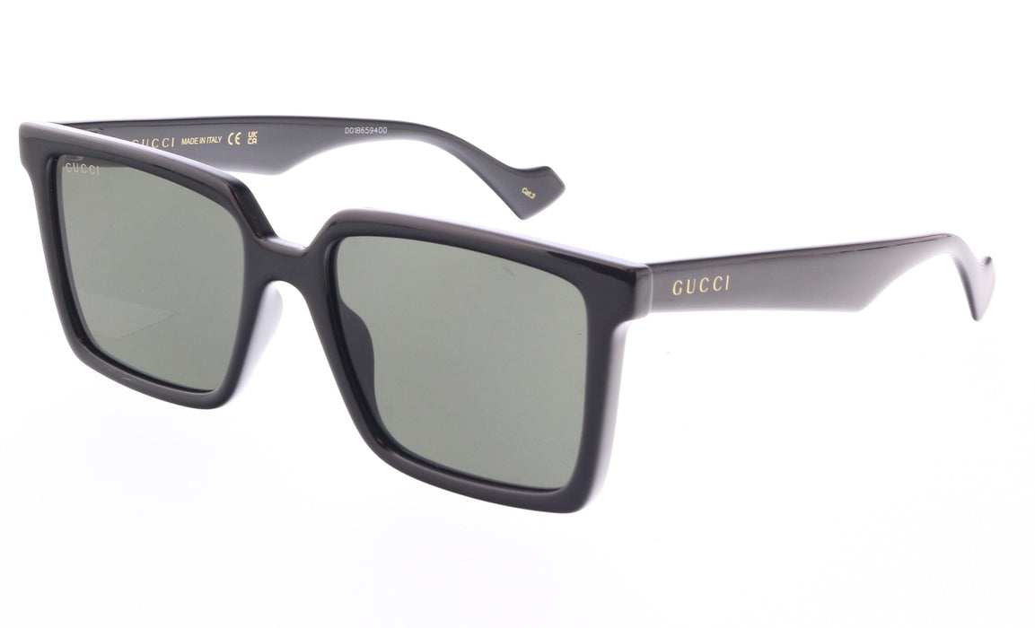 Gucci GG1540S-001 Black square Mens Sunglasses