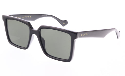 Gucci GG1540S-001 Black square Mens Sunglasses