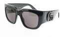 Gucci GG1545S-001 Black square Ladies Sunglasses