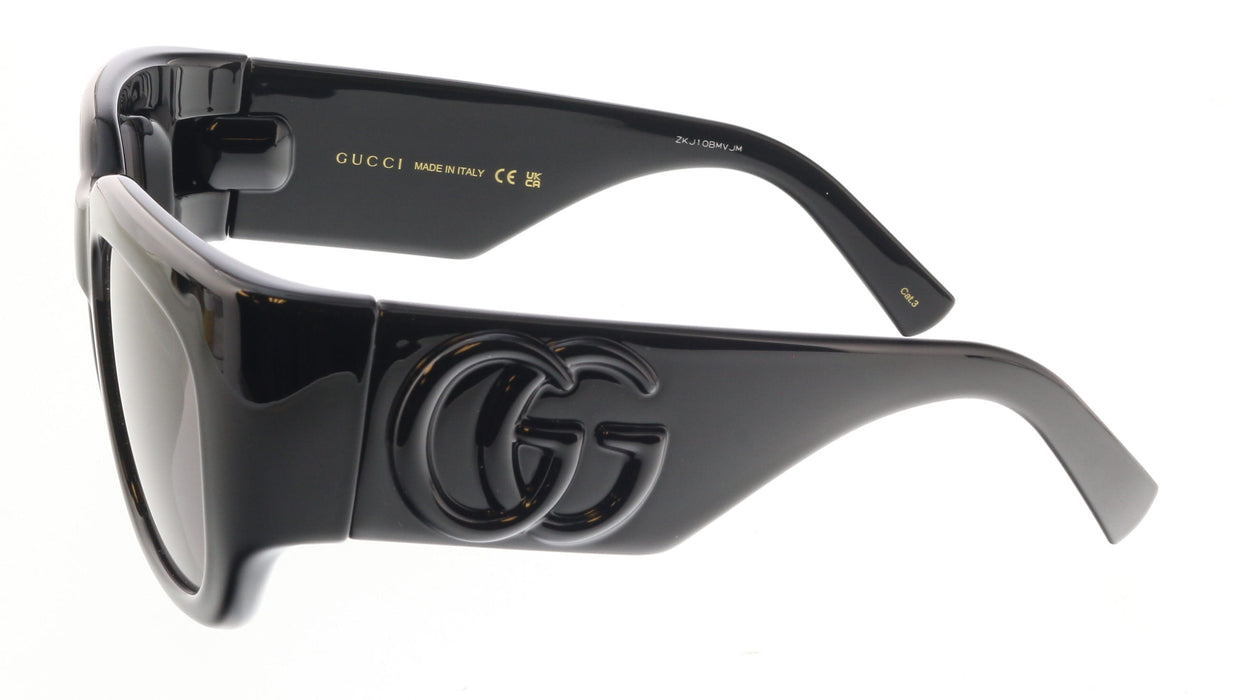 Gucci GG1545S-001 Black square Ladies Sunglasses
