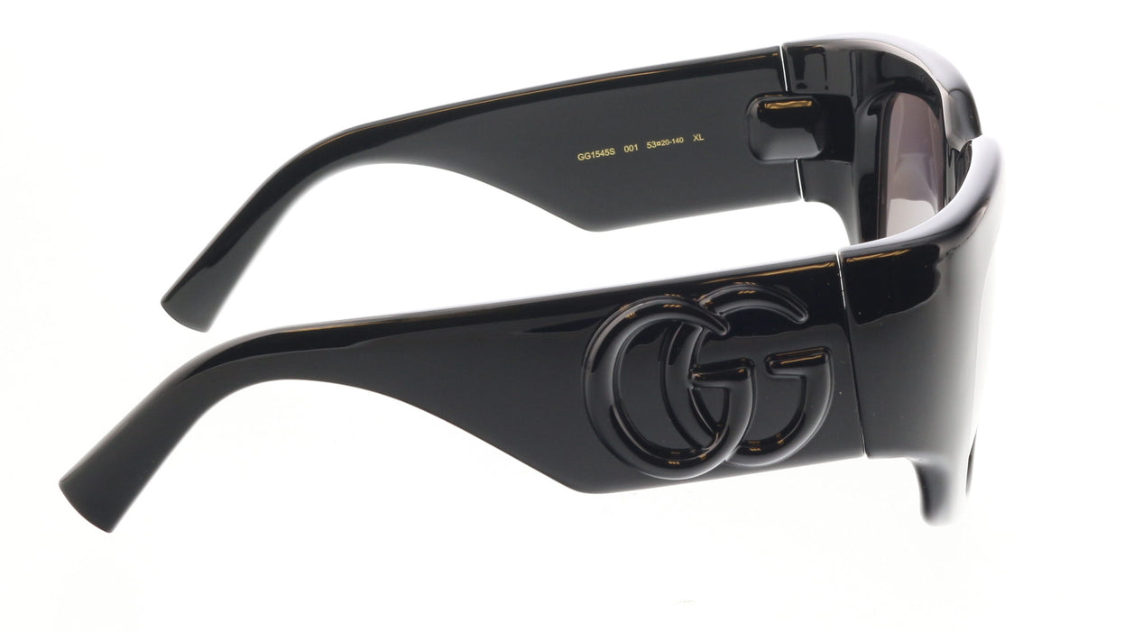 Gucci GG1545S-001 Black square Ladies Sunglasses