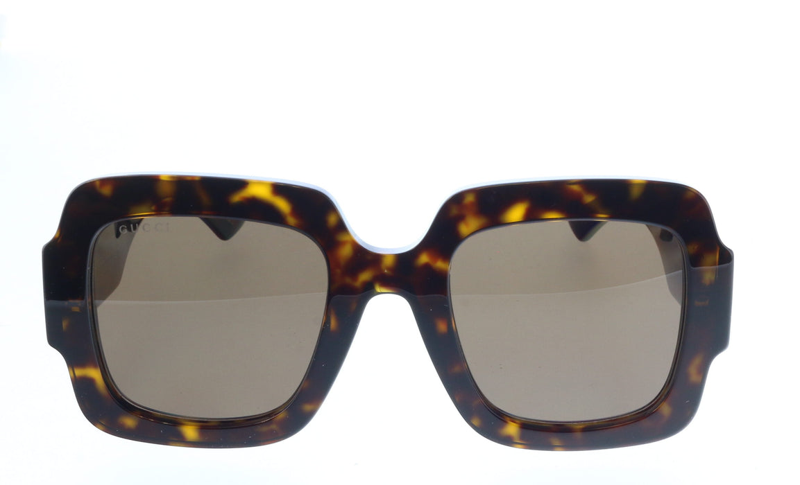 Gucci GG1547S-002 Havana square Ladies Sunglasses