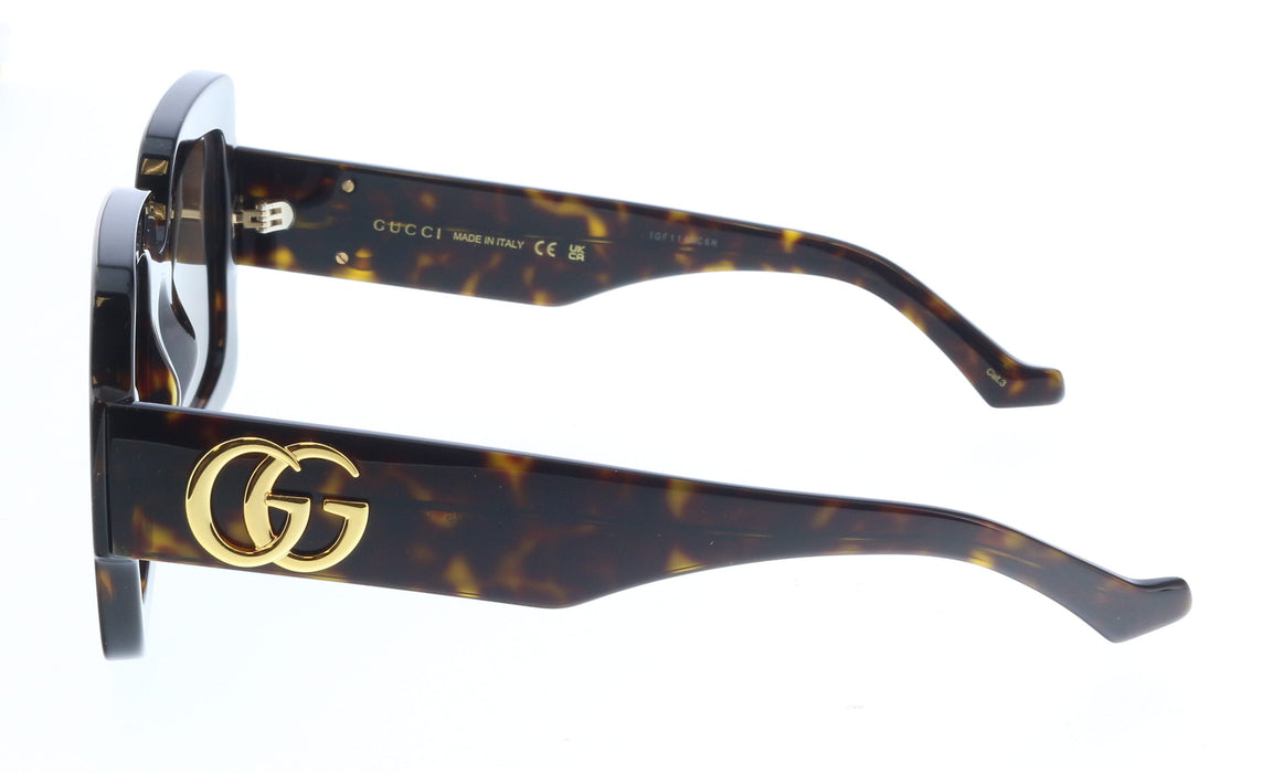 Gucci GG1547S-002 Havana square Ladies Sunglasses