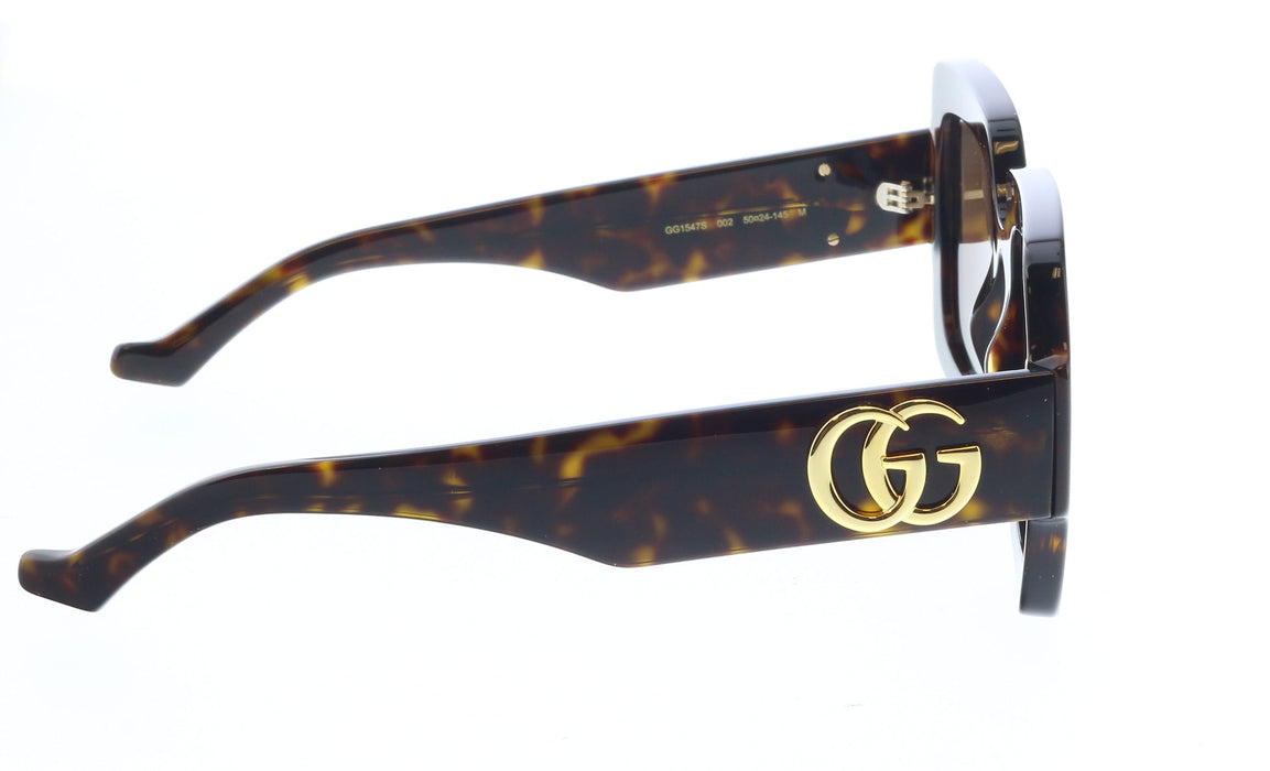 Gucci GG1547S-002 Havana square Ladies Sunglasses