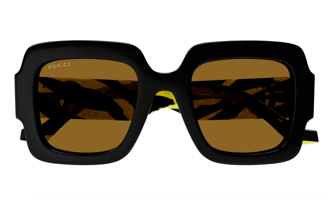 Gucci GG1547S-004 Black square Ladies Sunglasses