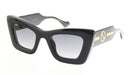 Gucci GG1552S-001 Black & Crystal cat eye Ladies Sunglasses