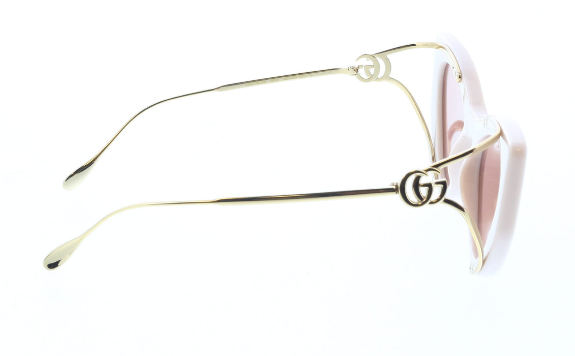 Gucci GG1565S-003  Red Cat-Eye Sunglasses with Red Lenses