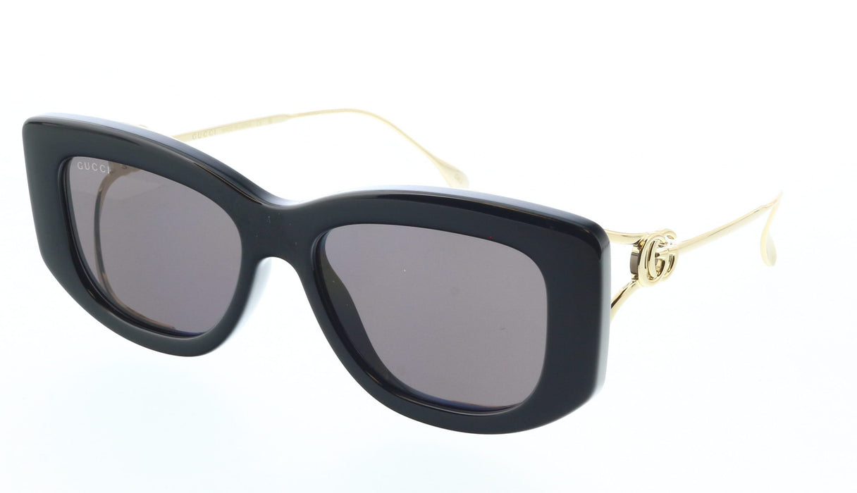 Gucci GG1566S-001 Black cat eye Ladies Sunglasses