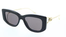 Gucci GG1566S-001 Black cat eye Ladies Sunglasses