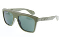 Gucci GG1570S-007 Green square Mens Sunglasses