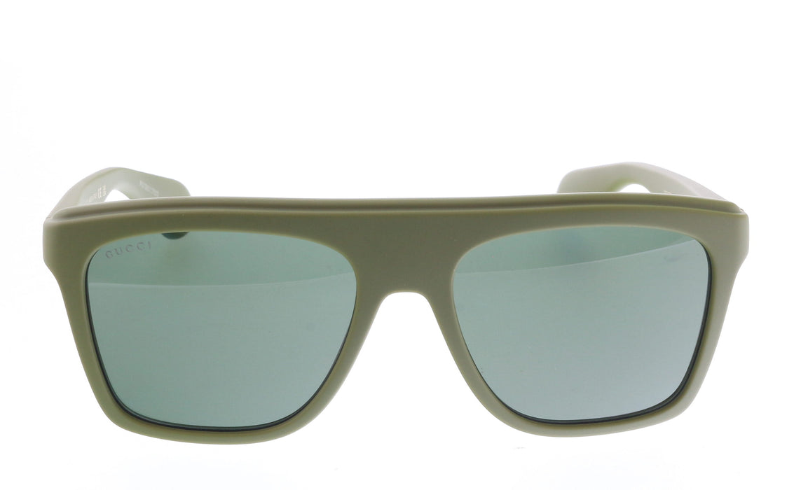 Gucci GG1570S-007 Green square Mens Sunglasses