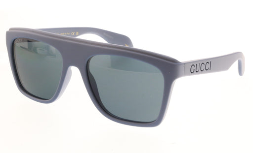 Gucci GG1570S-008 Blue square Mens Sunglasses