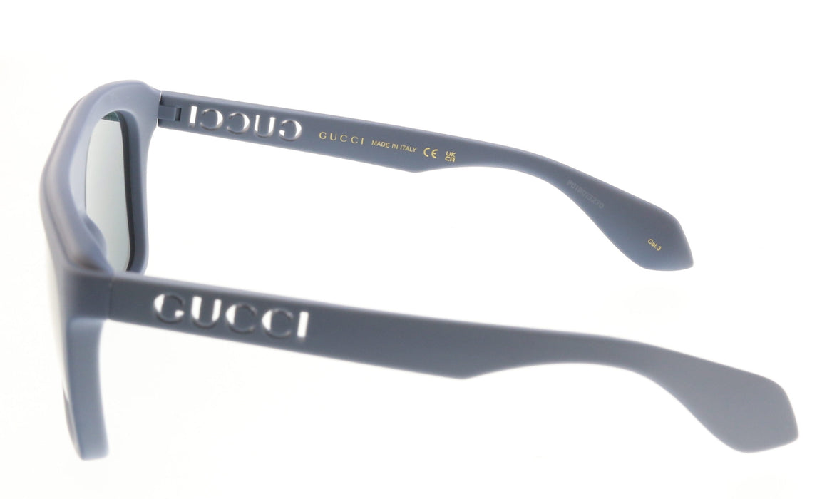 Gucci GG1570S-008 Blue square Mens Sunglasses