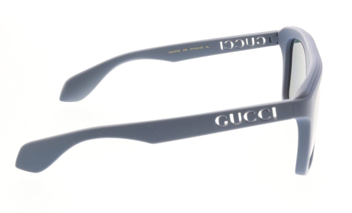 Gucci GG1570S-008 Blue square Mens Sunglasses