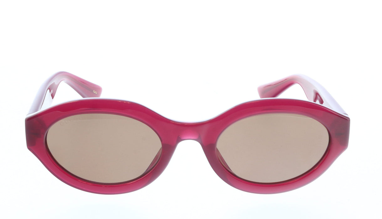 Gucci GG1579S-004 Fuchsia round Ladies Sunglasses