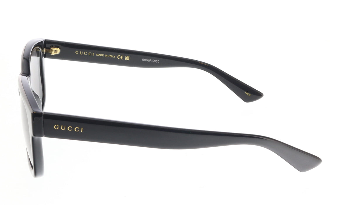 Gucci GG1583S-001 Black square Mens Sunglasses