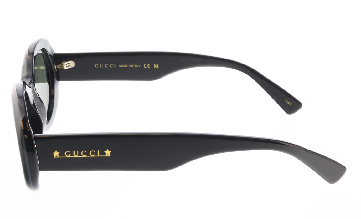 Gucci GG1587S-001 Black round Ladies Sunglasses