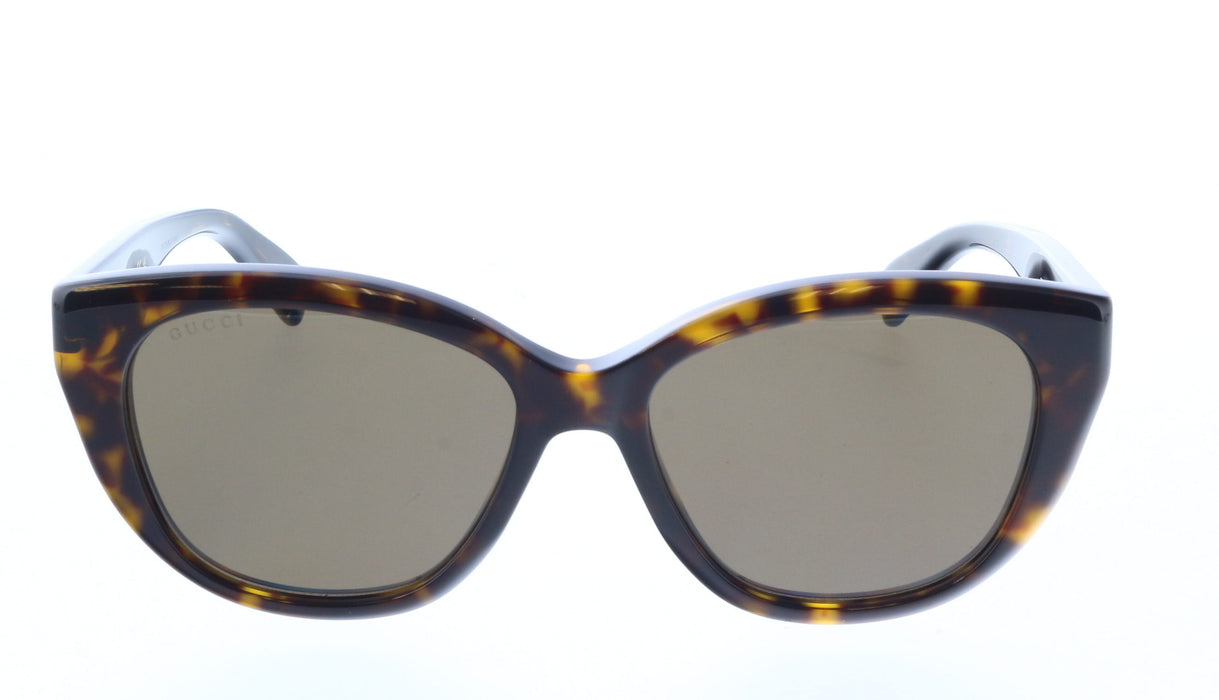 Gucci GG1588S-002 Havana cat-eye Ladies Sunglasses